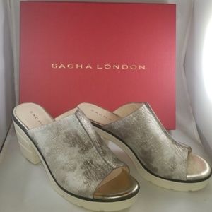 Sacha London NWT Kylie Suede Leather Platform Heel